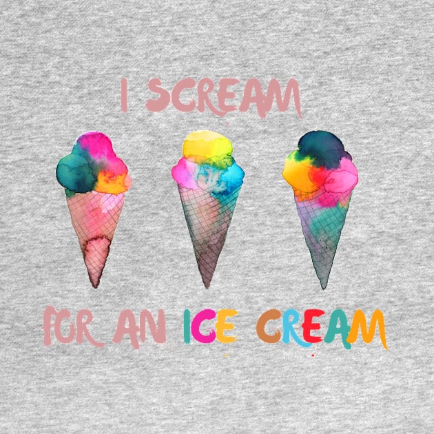 I scream for ice cream by ninoladesign